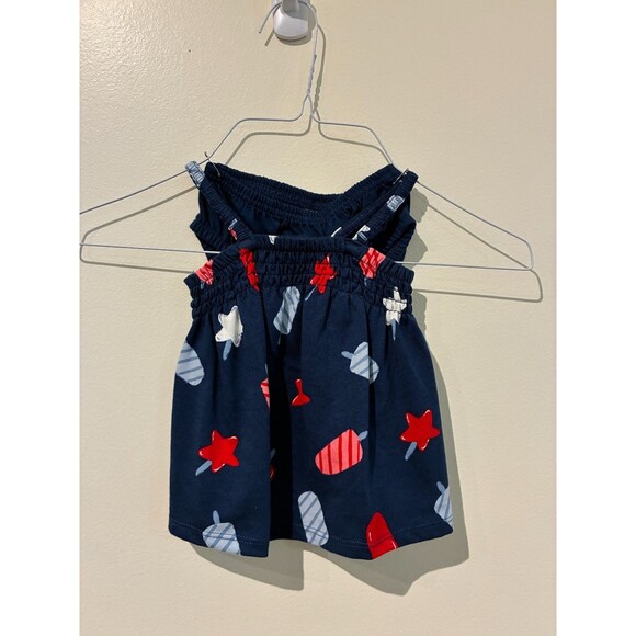 **3 for $20** NWOT Carter's Child of Mine Blue Popsicle Dress - 0-3M - Picture 1 of 3